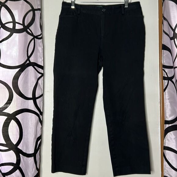 Lauren Ralph Lauren Catlin casual pants size 10 petite - Picture 5 of 12